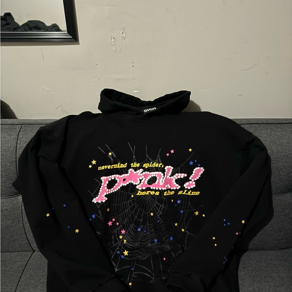 Black Sp5der Hoodie